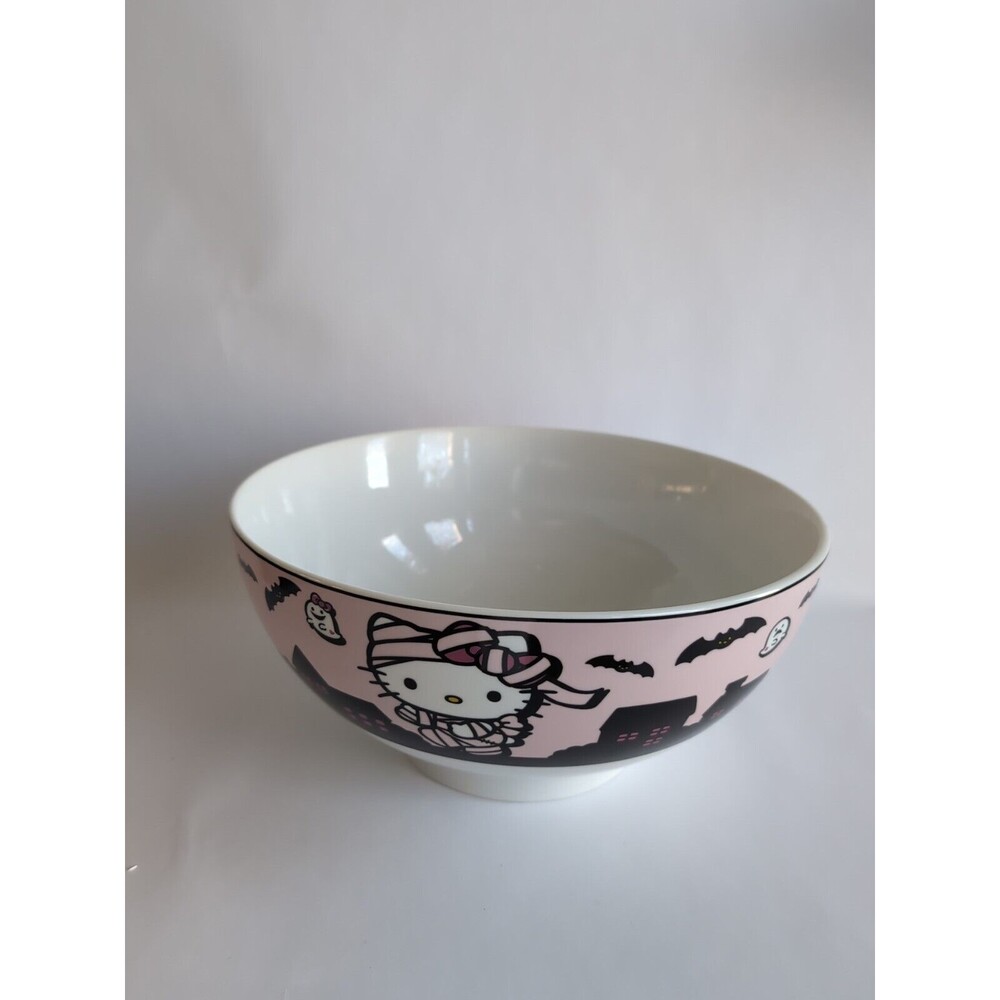 New Hello Kitty Halloween Ghost/Mummy Large Mixing Candy Bowl Approx 11.25” 2024